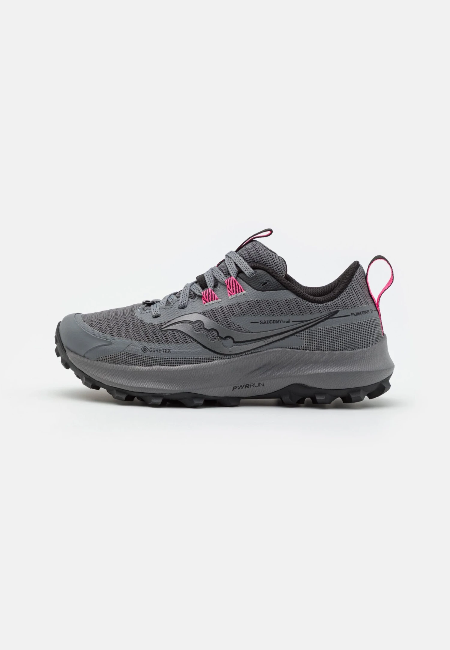 Saucony Peregrine 13 Gtx - Trail Hardloopschoenen - Grey/Black 3 Saucony Peregrine 13 Gtx - Trail Hardloopschoenen - Grey/Black
