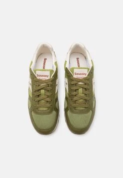 Saucony Shadow Original - Sneakers Laag - Olive/White -Saucony 0717614338804a4ea65145283ae97b7e