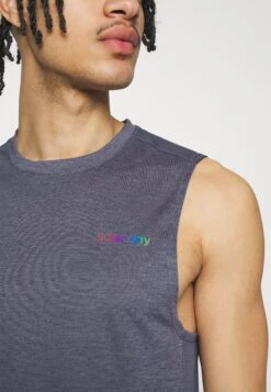 Saucony Elevate Sleeveless - Top - Horizon Heather -Saucony 0b174a9dce214ca18542daa55386537c