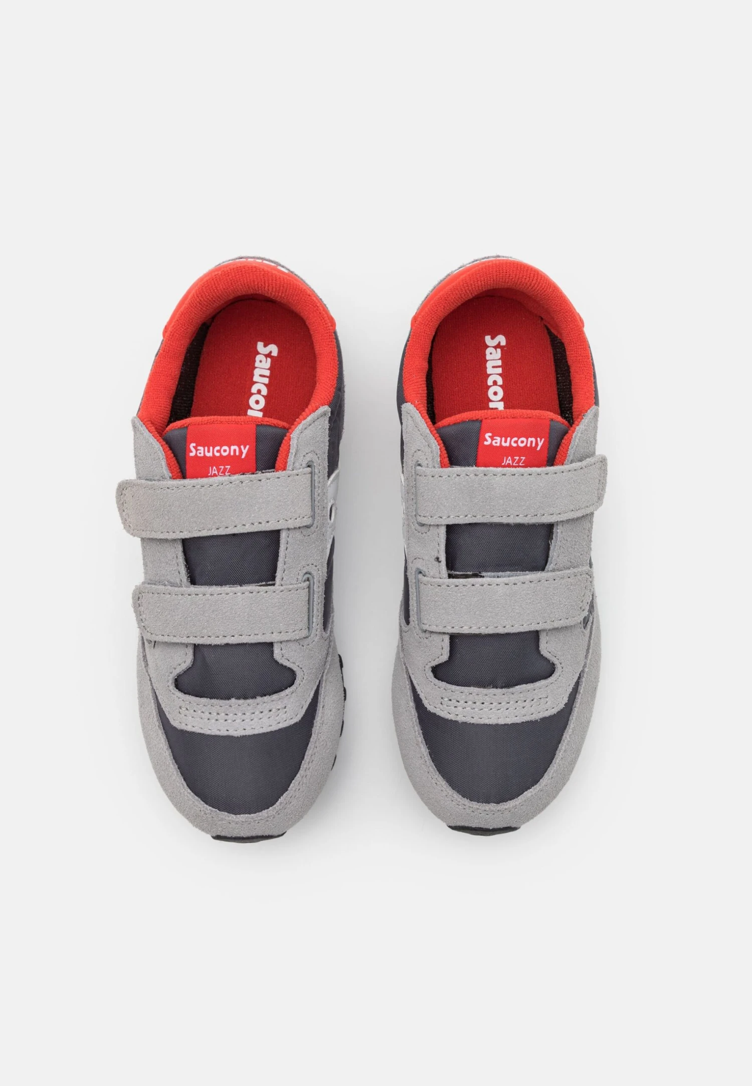 Saucony Jazz Double Unisex - Sneakers Laag - Grey/White/Lava 6 Saucony Jazz Double Unisex - Sneakers Laag - Grey/White/Lava - Afbeelding 4