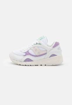Saucony Shadow - Sneakers Laag - White/Purple -Saucony 1c022574c8534fb5a6d4ed5f698ec307