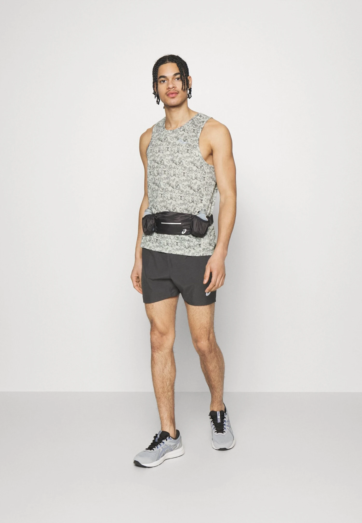 Saucony Stopwatch Graphic Singlet - Top - Lunar Rock 4 Saucony Stopwatch Graphic Singlet - Top - Lunar Rock - Afbeelding 2