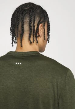 Saucony Stopwatch Long Sleeve - Sport T-Shirt - Climbing Ivy Heather -Saucony 2f67b38d7aa143248609cfb67a4312dc