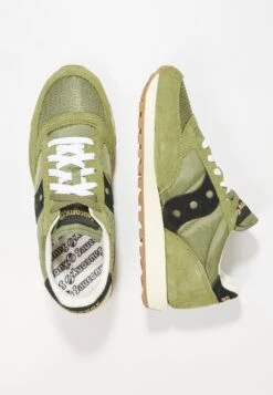 Saucony Jazz Original Vintage Unisex - Sneakers Laag - Olive/Black -Saucony 3db61a5039324418a7461551ff1586cf