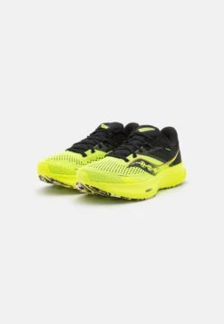 Saucony Ride 16 - Hardloopschoenen Neutraal - Citron/Black -Saucony 4229e9d5279d43be9e78ad562988da28