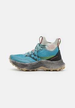 Saucony Endorphin Trail Mid - Trail Hardloopschoenen - Slate/Coral