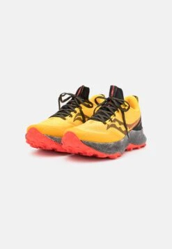 Saucony Endorphin - Trail Hardloopschoenen - Vizigold/Vizired -Saucony 527553850b604b27839d9003d415c551