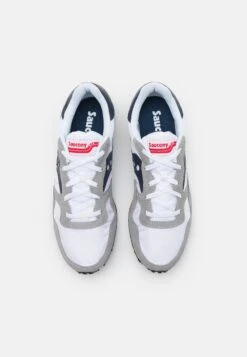 Saucony Dxn Trainer Unisex - Sneakers Laag - White/Navy -Saucony 533b6175a08646859624007cd387f58e