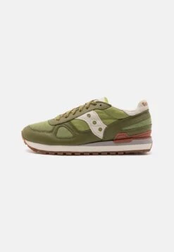Saucony Shadow Original - Sneakers Laag - Olive/White