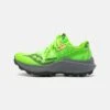 Saucony Endorphin Rift - Trail Hardloopschoenen - Slime/Umbra -Saucony 5ef90965e14b41f590ed427786b481f1
