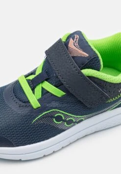 Saucony Kinvara 14 Jr Unisex - Hardloopschoenen Neutraal - Navy/Green -Saucony 66088283dde74158a0274ddac79a00c8