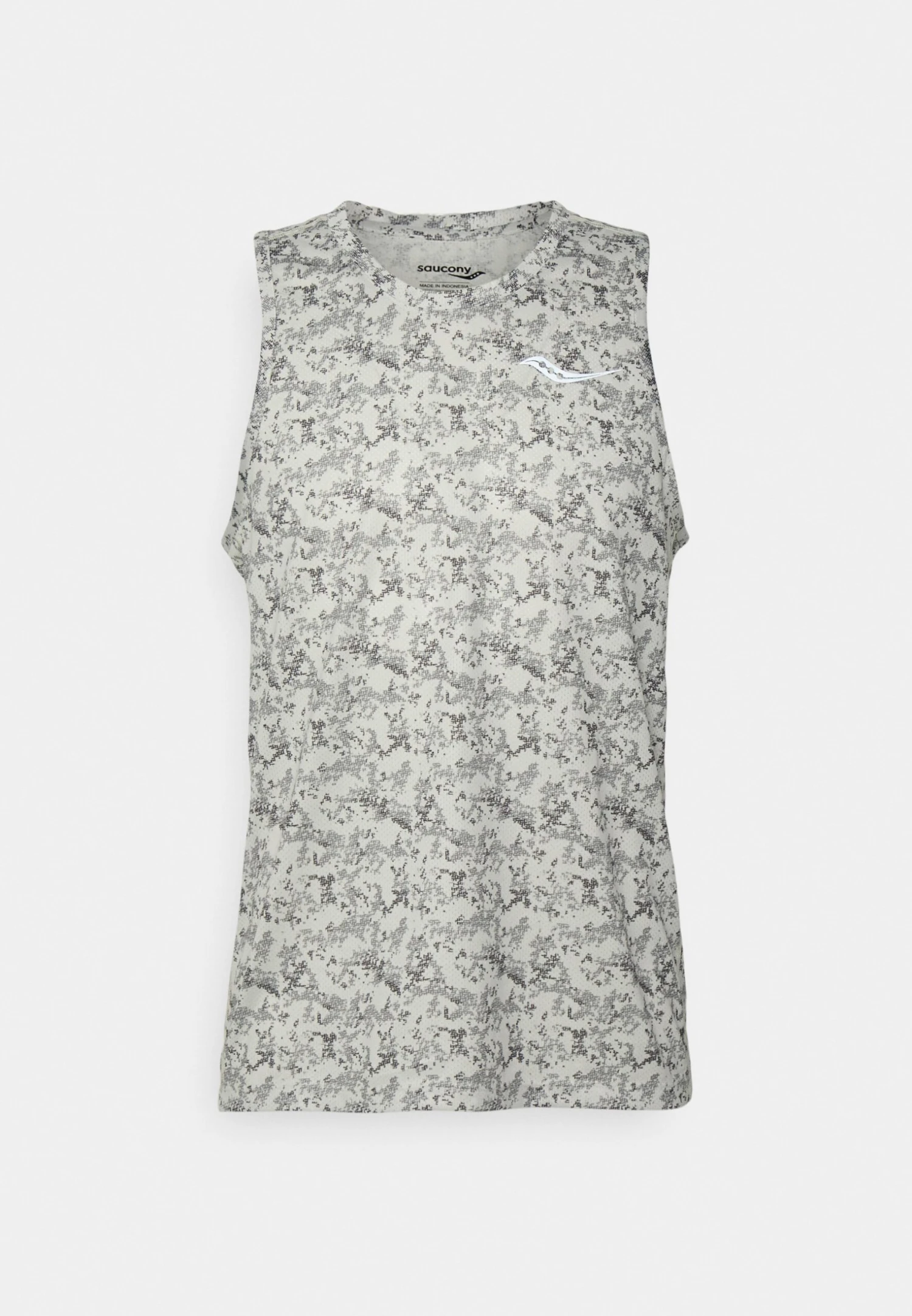 Saucony Stopwatch Graphic Singlet - Top - Lunar Rock 8 Saucony Stopwatch Graphic Singlet - Top - Lunar Rock - Afbeelding 6