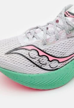 Saucony Endorphin Pro 3 - Hardloopschoenen Neutraal - Fog/Vizipink -Saucony 6f6f9c31cb5a47fea9cbe6e7a56b2a5b