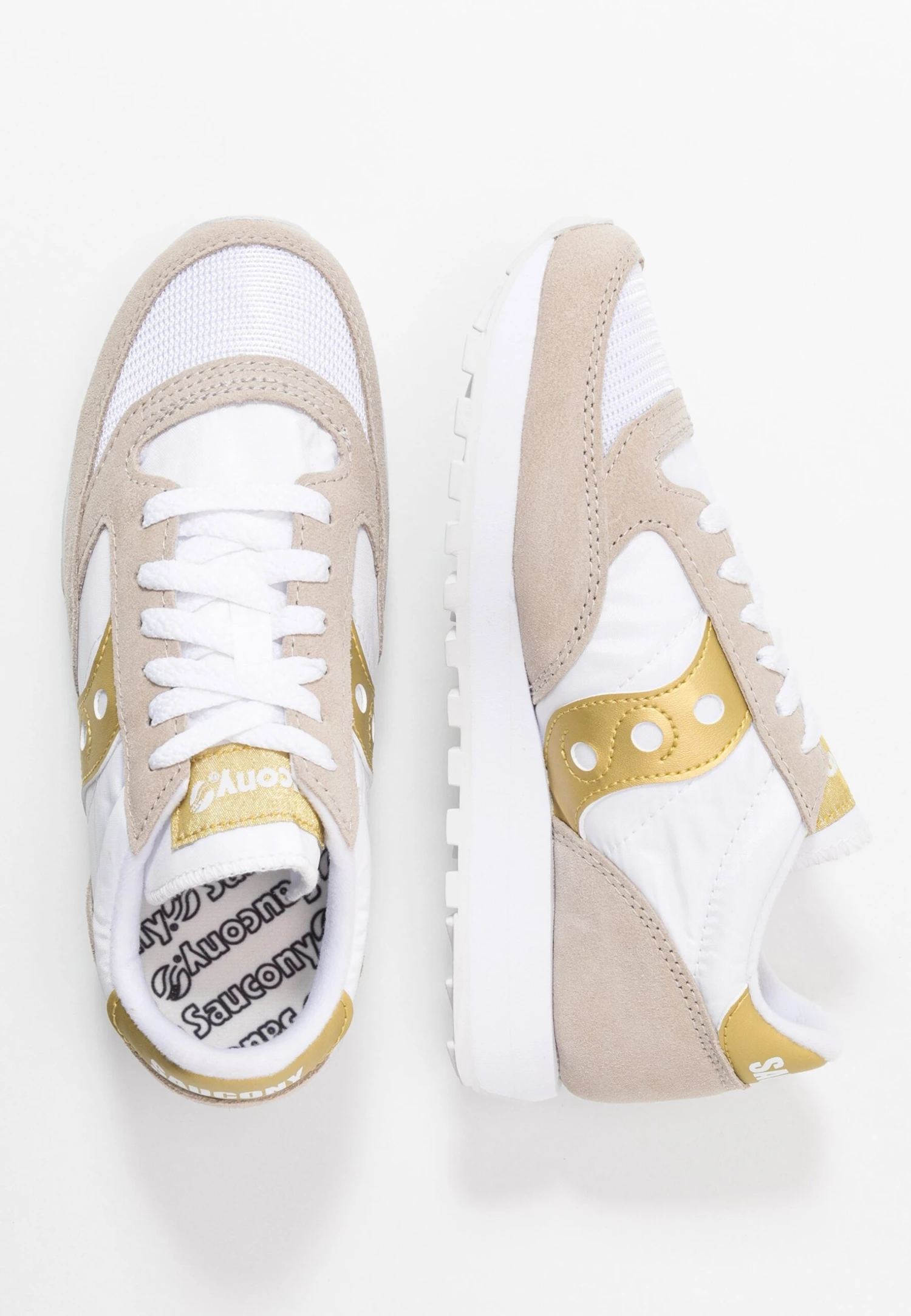 Saucony Jazz Vintage - Sneakers Laag - White/Gold 6 Saucony Jazz Vintage - Sneakers Laag - White/Gold - Afbeelding 4