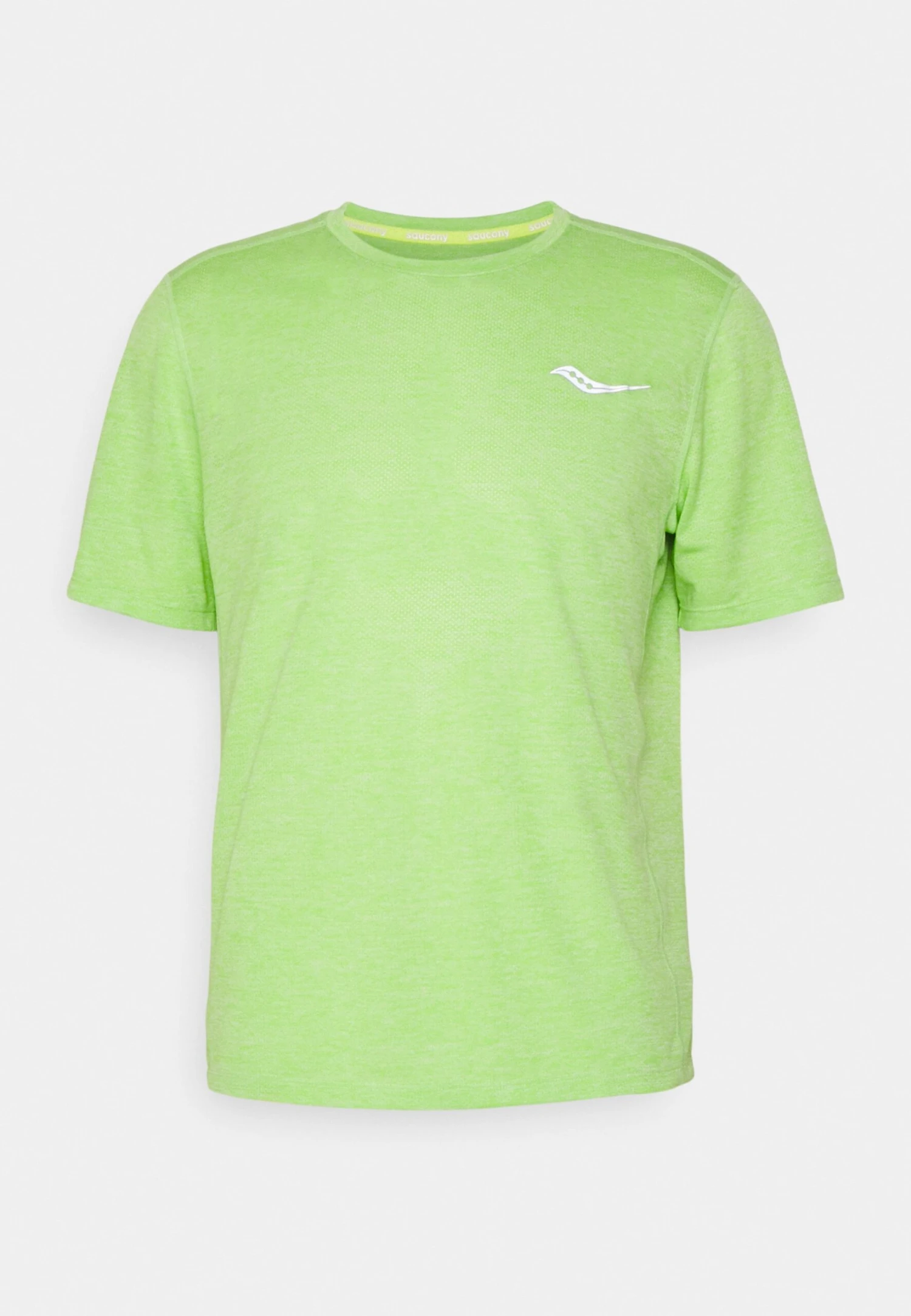 Saucony Stopwatch Short Sleeve - Sport T-Shirt - Invader Heather 7 Saucony Stopwatch Short Sleeve - Sport T-Shirt - Invader Heather - Afbeelding 5