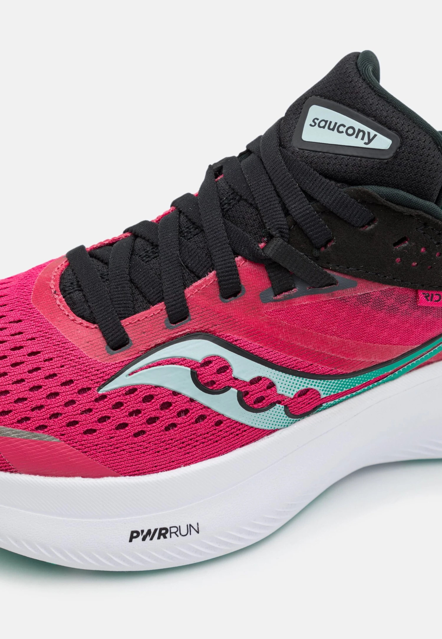 Saucony Ride 16 - Hardloopschoenen Neutraal - Rose/Black 8 Saucony Ride 16 - Hardloopschoenen Neutraal - Rose/Black - Afbeelding 6