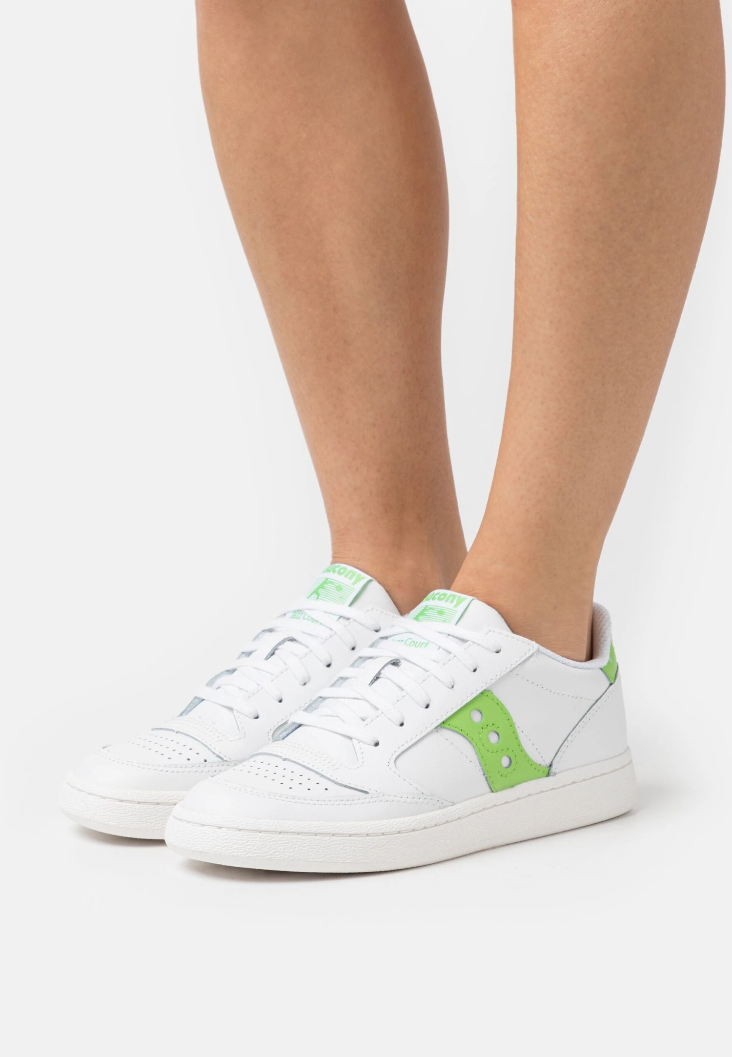 Saucony Jazz Court - Sneakers Laag - White/Green 3 Saucony Jazz Court - Sneakers Laag - White/Green