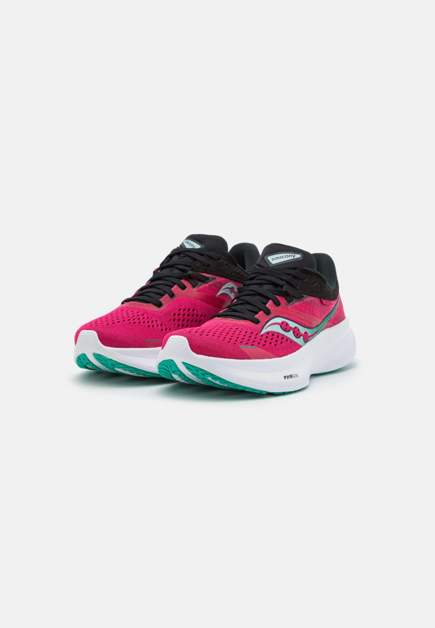 Saucony Ride 16 - Hardloopschoenen Neutraal - Rose/Black 4 Saucony Ride 16 - Hardloopschoenen Neutraal - Rose/Black - Afbeelding 2