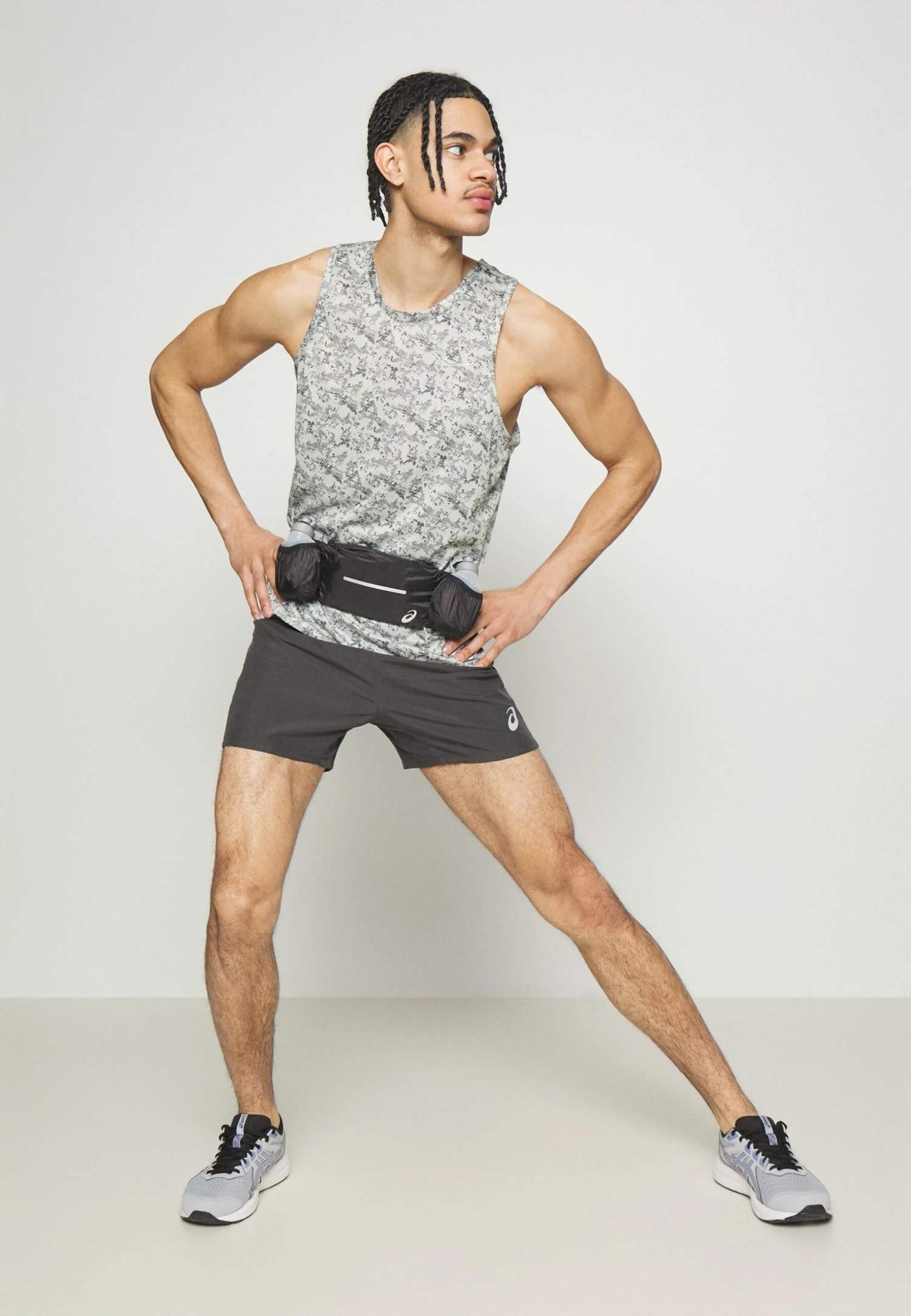 Saucony Stopwatch Graphic Singlet - Top - Lunar Rock 7 Saucony Stopwatch Graphic Singlet - Top - Lunar Rock - Afbeelding 5