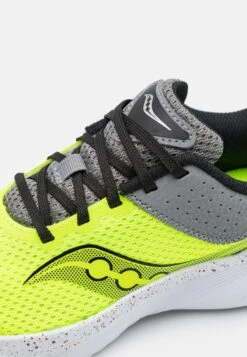 Saucony Kinvara 14 Unisex - Hardloopschoenen Neutraal - Citron/Grey -Saucony ab594d006ff84f95ac5aae68cd656960