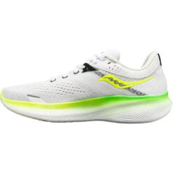 Saucony Ride 16 Hardloopschoenen - White/slime -Saucony aucony ride 16 running shoes white slime 3 1499838