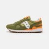 Saucony Shadow Original - Sneakers Laag - Olive/Orange -Saucony bdc33ad2c2b04f6686bc66cff80ae317