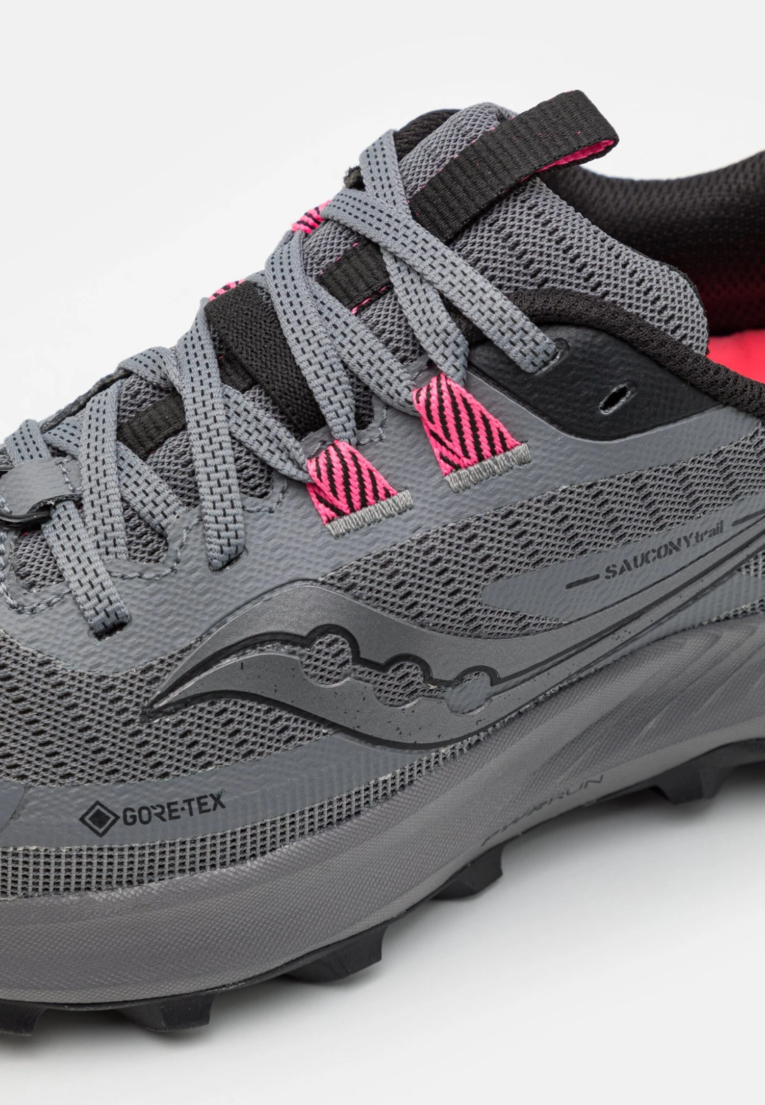 Saucony Peregrine 13 Gtx - Trail Hardloopschoenen - Grey/Black 8 Saucony Peregrine 13 Gtx - Trail Hardloopschoenen - Grey/Black - Afbeelding 6