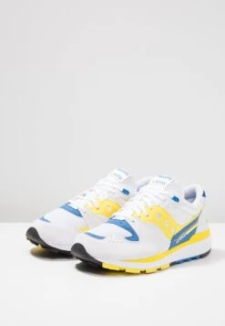 Saucony Azura - Sneakers Laag - White/Yellow/Blue -Saucony c67af377ae124bdd814230ce3d4c7eb5