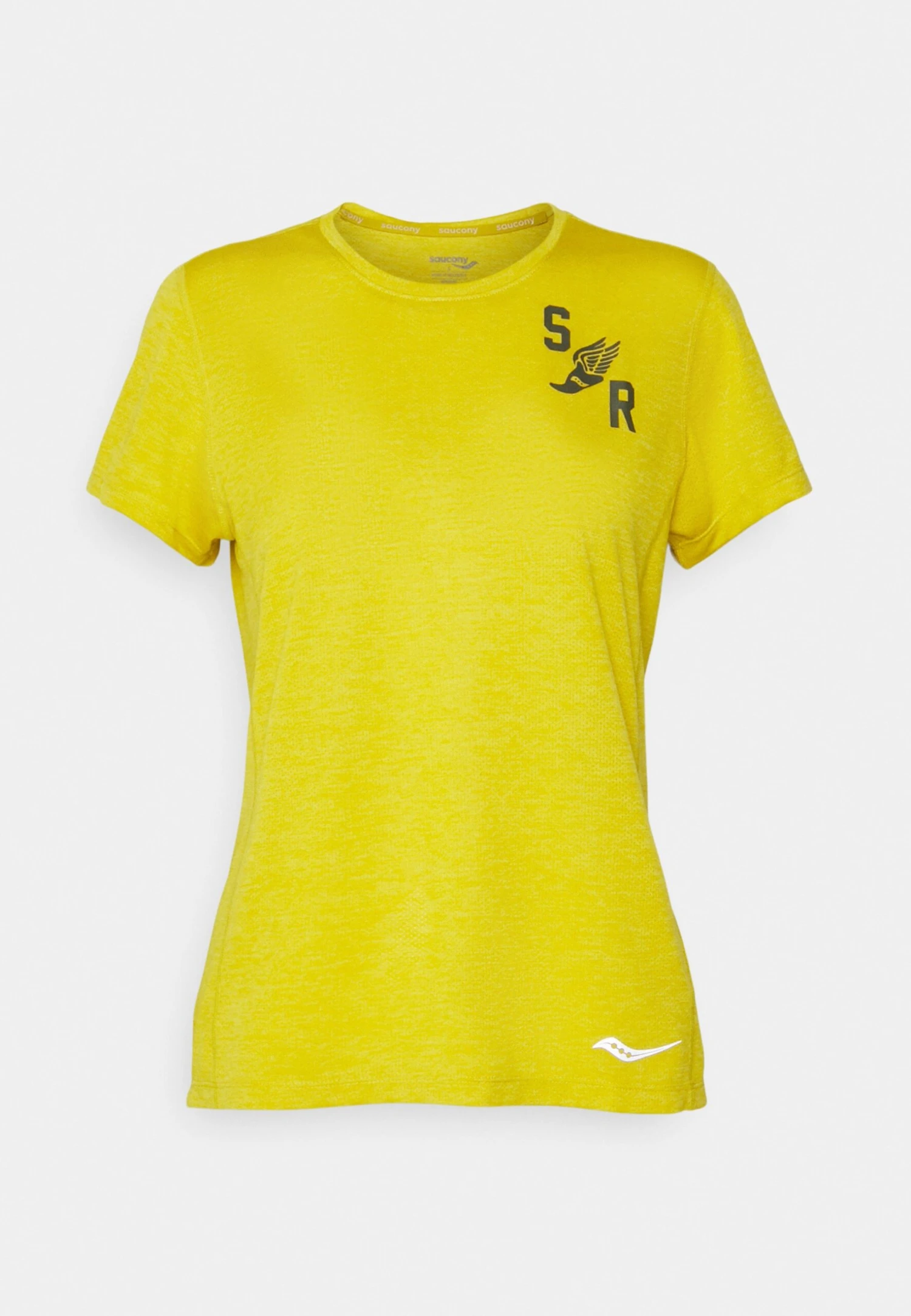 Saucony Stopwatch Graphic Short Sleeve - T-Shirt Print - Arrovo Heather 7 Saucony Stopwatch Graphic Short Sleeve - T-Shirt Print - Arrovo Heather - Afbeelding 5