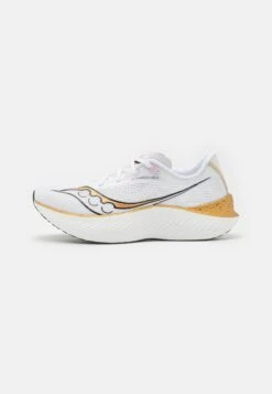 Saucony Endorphin Pro 3 - Hardloopschoenen Neutraal - White/Gold