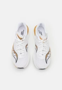 Saucony Endorphin Pro 3 - Hardloopschoenen Neutraal - White/Gold -Saucony e69bc6c9051e46e6b7fd69891936e73b