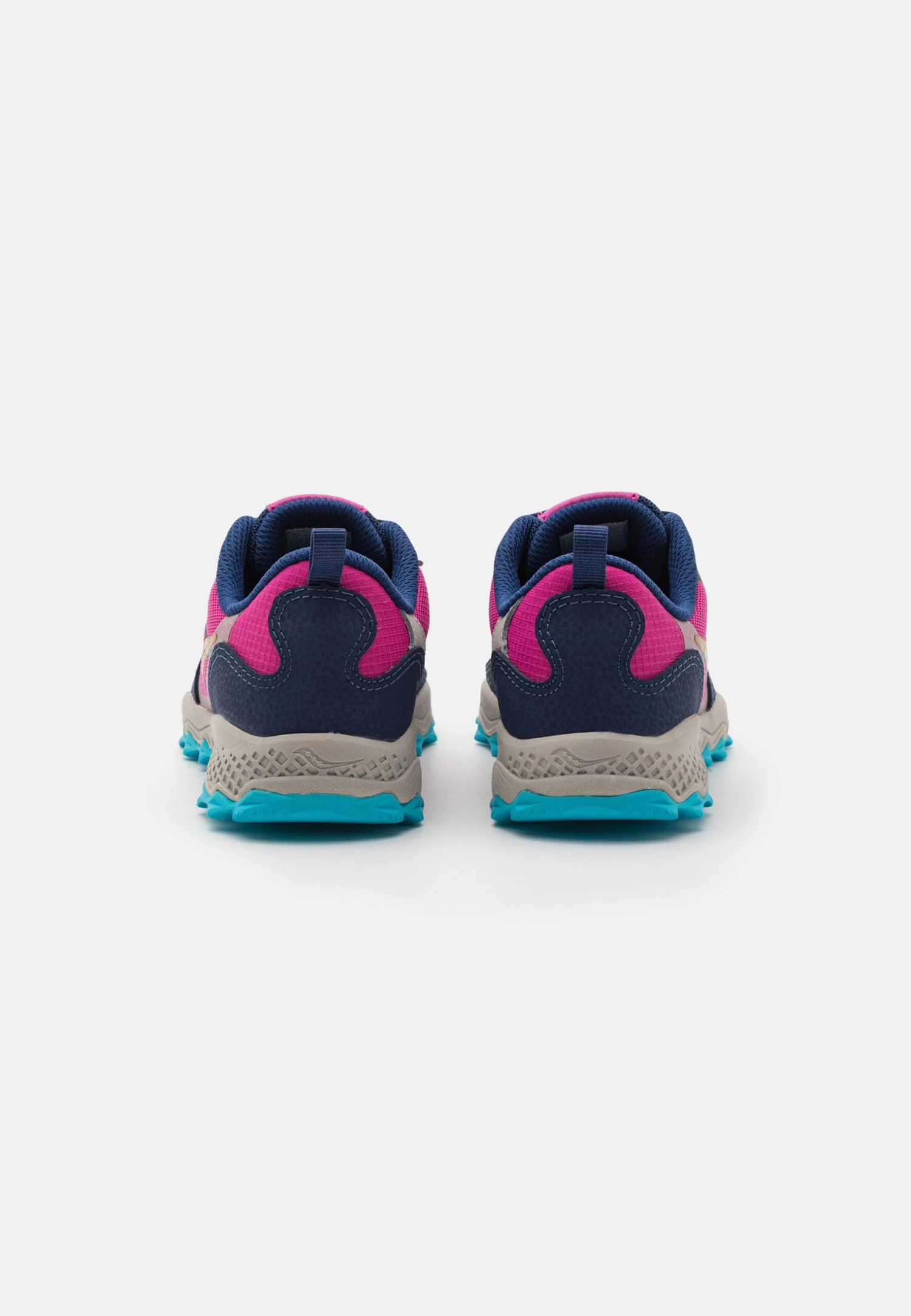 Saucony Peregrine 12 Shield Unisex - Sportieve Wandelschoenen - Navy/Pink/Turquise 5 Saucony Peregrine 12 Shield Unisex - Sportieve Wandelschoenen - Navy/Pink/Turquise - Afbeelding 3