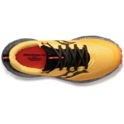 Saucony Endorphin Trail Trail Running Shoes - Vizi Gold/vizi Red -Saucony saucony endorphin trail vizi gold vizi red 3 1182525
