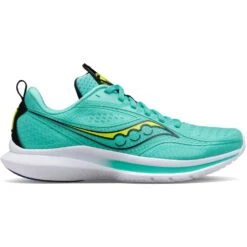 Saucony Kinvara 13 Women's Running Shoes - Cool Mint/acid