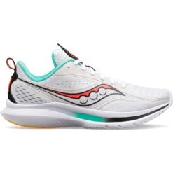 Saucony Kinvara 13 Women's Running Shoes - White/black/vizi