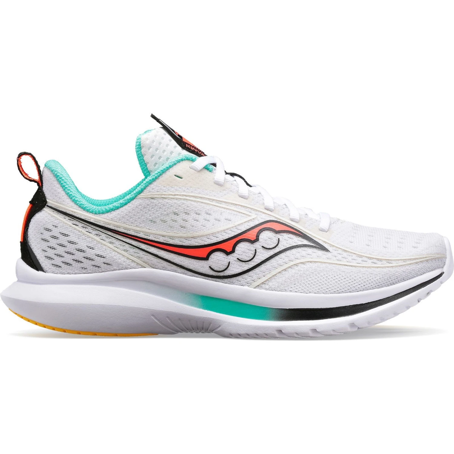 Saucony Kinvara 13 Women's Running Shoes - White/black/vizi 3 Saucony Kinvara 13 Women's Running Shoes - White/black/vizi