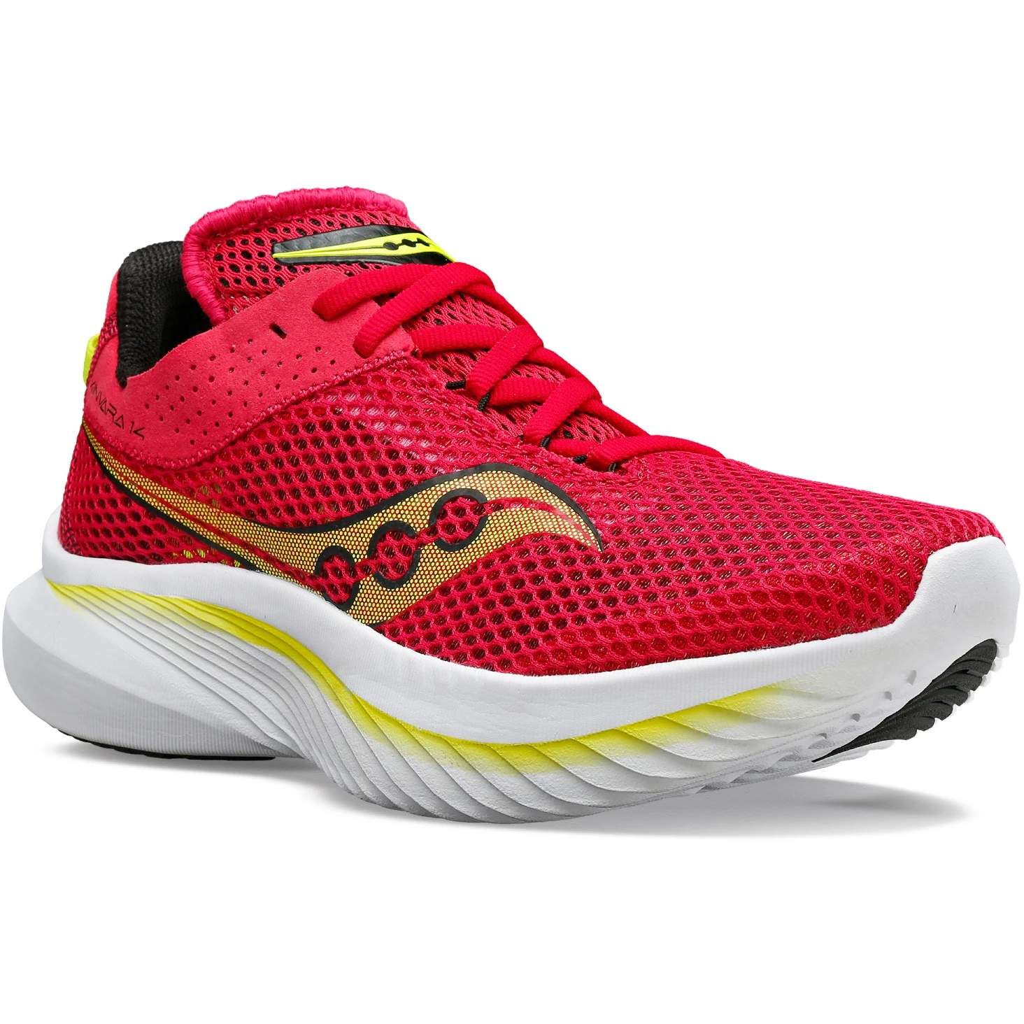 Saucony Kinvara 14 Dames Hardloopschoenen - Red Rose 7 Saucony Kinvara 14 Dames Hardloopschoenen - Red Rose - Afbeelding 5