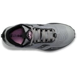 Saucony Peregrine 12 GTX Women's Trail Running Shoes - Alloy/quartz -Saucony saucony peregrine 12 gtx women s trail running shoes alloy quartz 3 1126845