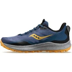 Saucony Peregrine 12 Women Trail Shoe - Basin/gold -Saucony saucony peregrine 12 women trail shoe basin gold3 1226457