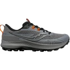 Saucony Peregrine 13 GTX Hardloopschoenen - Gravel/black