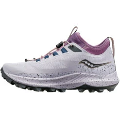 Saucony Peregrine 13 ST Dames Hardloopschoenen - Mauve/shadow -Saucony saucony peregrine 13 st running shoes women mauve shadow 2 1499784