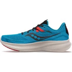 Saucony Ride 15 Men Road Shoe - Ocean/black 9 Saucony Ride 15 Men Road Shoe - Ocean/black -Saucony saucony ride 15 men road shoe ocean black 3 1228486