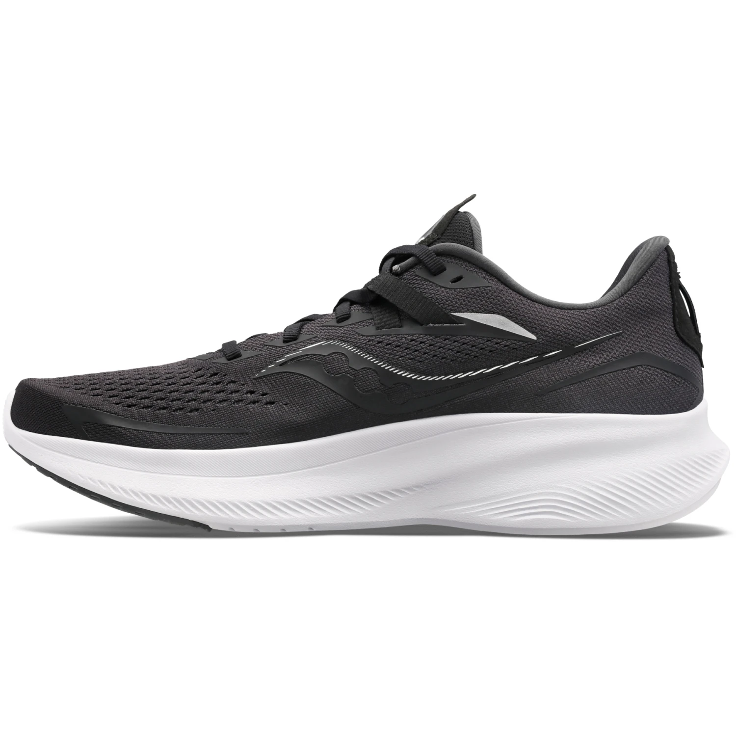 Saucony Ride 15 Running Shoes - Black/white 4 Saucony Ride 15 Running Shoes - Black/white - Afbeelding 2