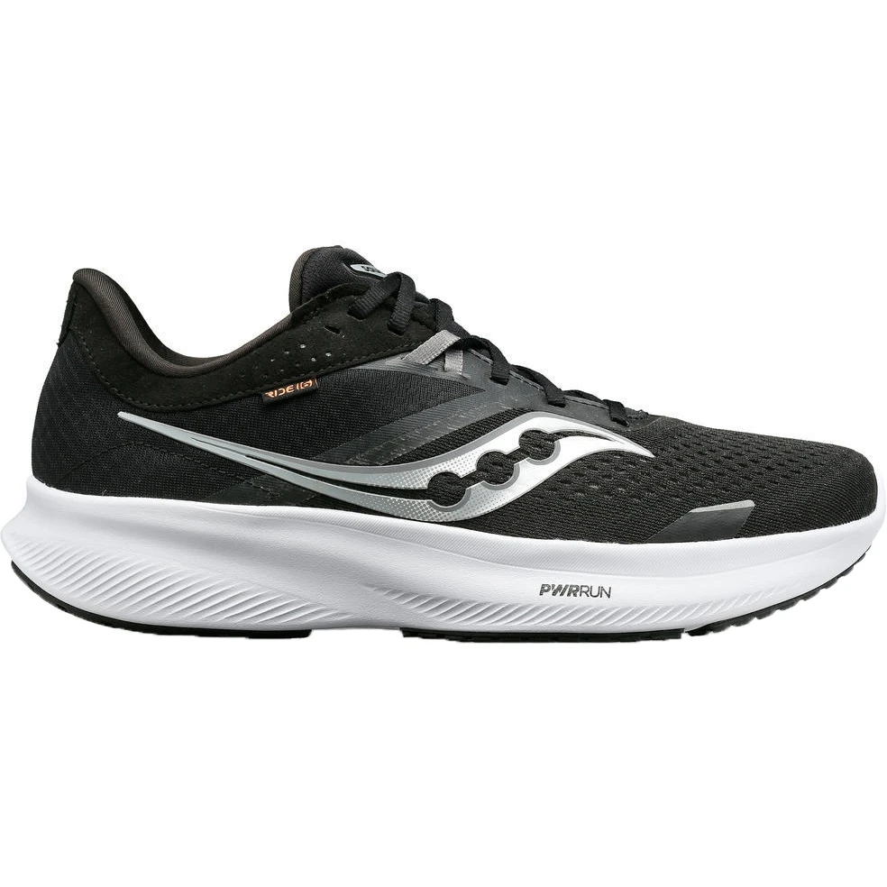Saucony Ride 16 Hardloopschoenen - Black/white 3 Saucony Ride 16 Hardloopschoenen - Black/white
