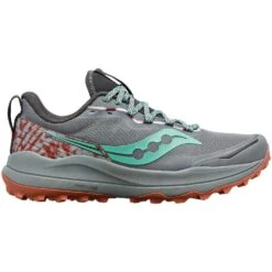 Saucony Xodus Ultra 2 Dames Hardloopschoenen - Fossil/soot