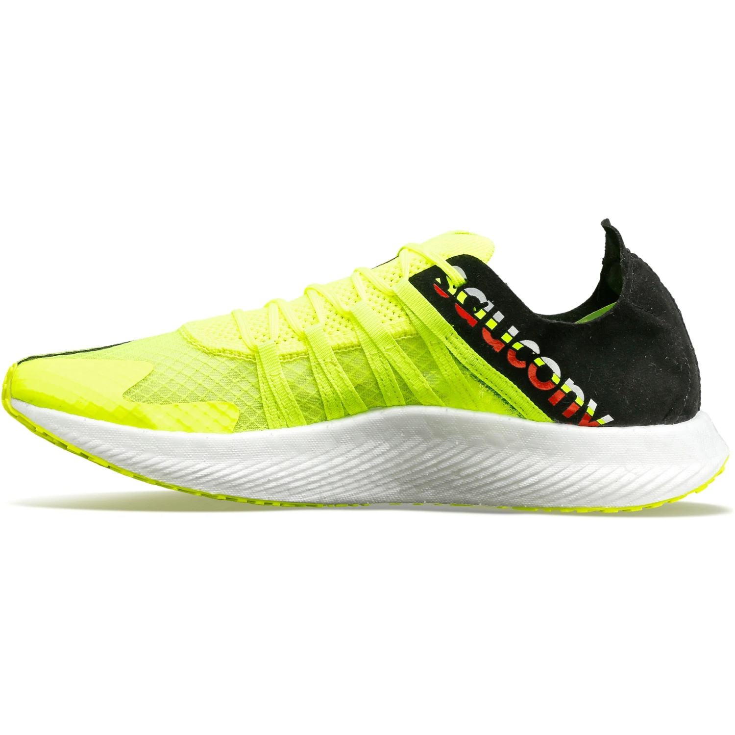 Saucony Sinister Hardloopschoenen - Citron/black 4 Saucony Sinister Hardloopschoenen - Citron/black - Afbeelding 2
