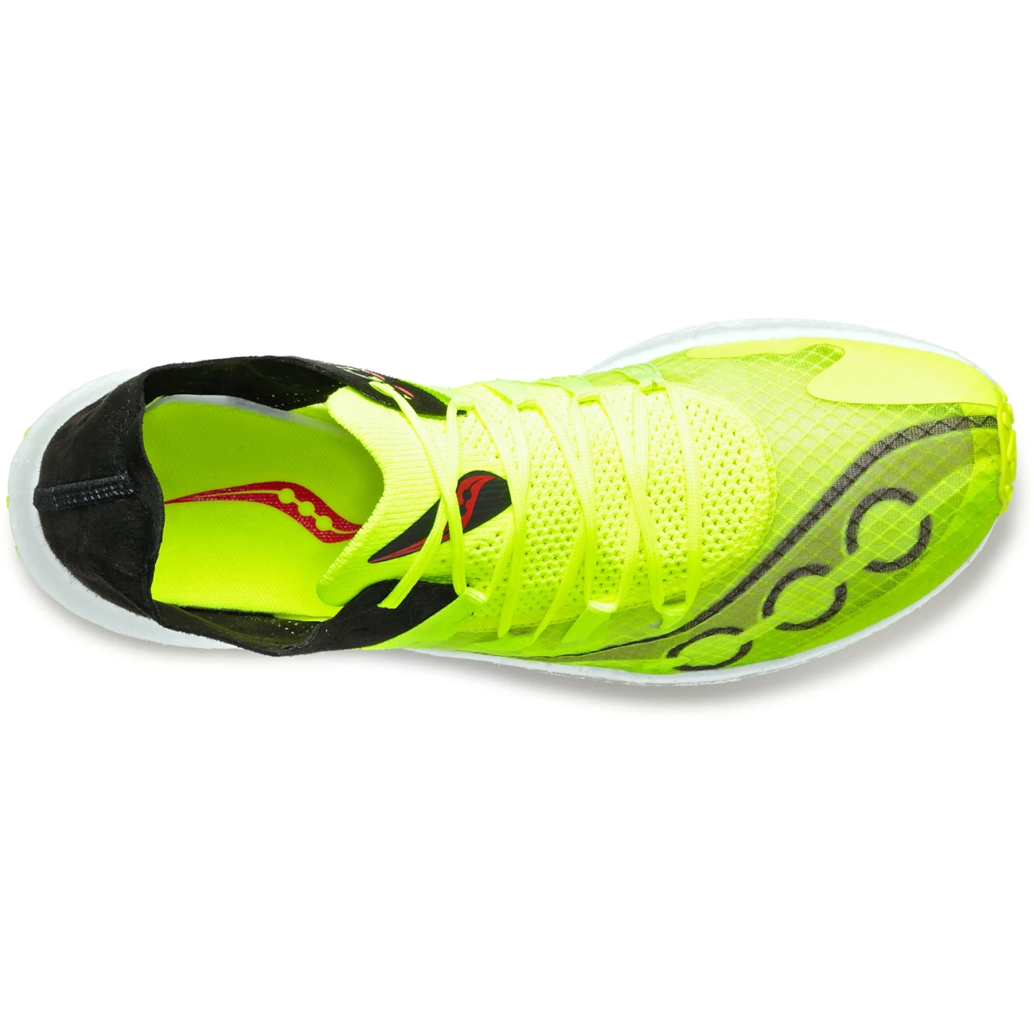 Saucony Sinister Hardloopschoenen - Citron/black 5 Saucony Sinister Hardloopschoenen - Citron/black - Afbeelding 3