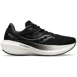 Saucony Triumph 20 Women Road Shoe - Black/white -Saucony saucony triumph 20 men road shoe black white 3 1228673