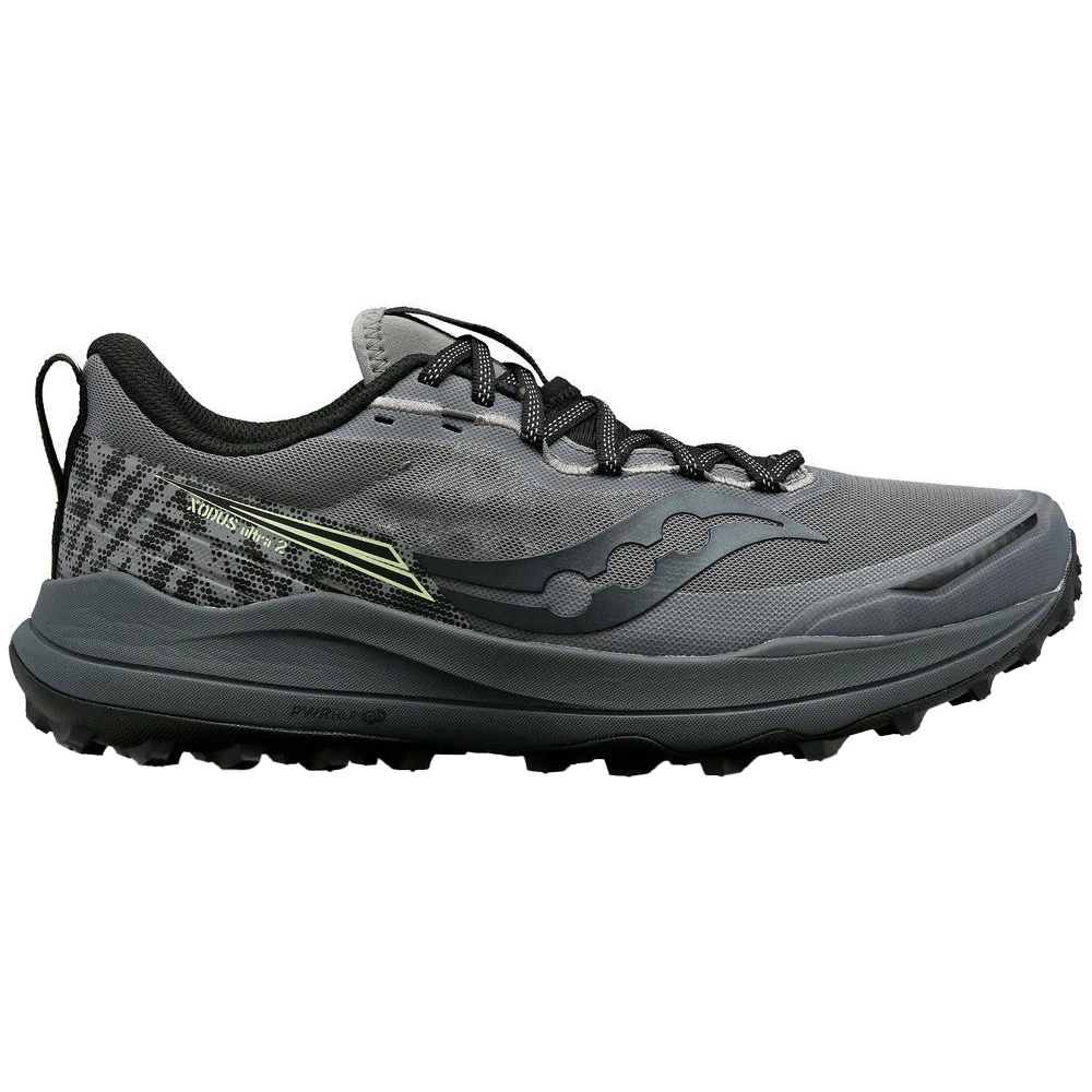 Saucony Xodus Ultra 2 Hardloopschoenen - Gravel/blk 3 Saucony Xodus Ultra 2 Hardloopschoenen - Gravel/blk